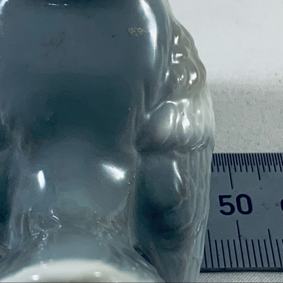 Vintage White & Grey China Bird Ornament Made In Japan - Picture 10 of 12